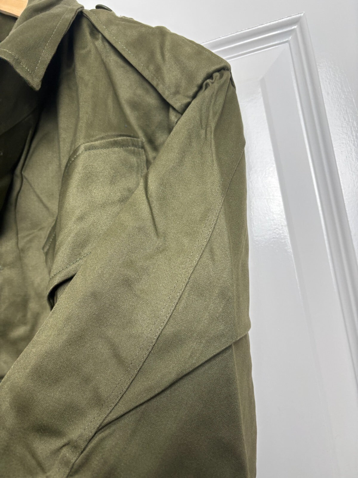 Genuine Unissued U.S Army OD Green Coat Mans Field Jacket Size ES - The Militaria Shop