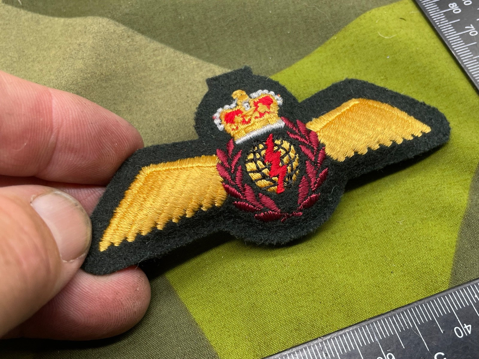 RCAF Royal Canadian Air Force Pilot / RCAF Navigator Padded Wings - The Militaria Shop