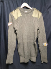 Load image into Gallery viewer, Genuine British Army OD Olive Green Pull Over Commando Jumper Wool - Size 94cm - The Militaria Shop