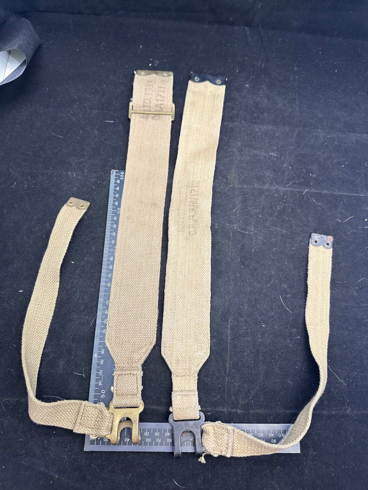 Original British Army 37 Pattern L Strap Set - The Militaria Shop