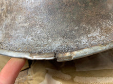 Charger l'image dans la galerie, WW2 Mk3 High Rivet Turtle - British / Canadian Army Helmet - Nice Original - The Militaria Shop
