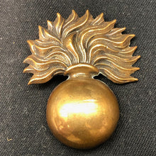 Load image into Gallery viewer, Genuine WW2 British Army Brass Cap Badge - Grenadier Guards - The Militaria Shop