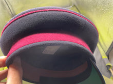 Lade das Bild in den Galerie-Viewer, Original British Army - Royal Army Medical Corps Peaked Cap - Size 56cm - The Militaria Shop