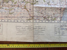 Load image into Gallery viewer, Original WW2 British Army OS Map of Scotland - Aberdeen - The Militaria Shop