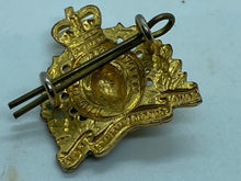 Load image into Gallery viewer, Original Canadian Army - Royal Canadian Mounted Police Cap / Collar Badge - The Militaria Shop