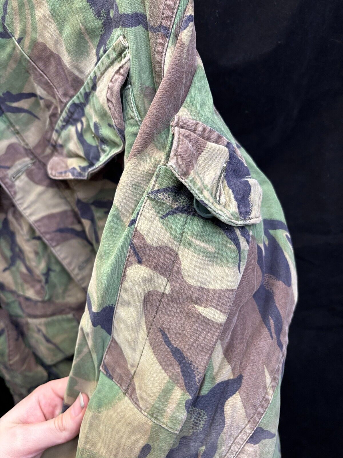Surplus British Army 68 Pattern DPM Camouflaged Smock Combat 36in Chest - The Militaria Shop