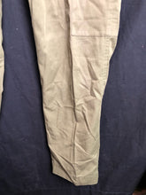 Load image into Gallery viewer, British Army OD Green Lightweight Combat Trousers - Size 32" Waist - The Militaria Shop