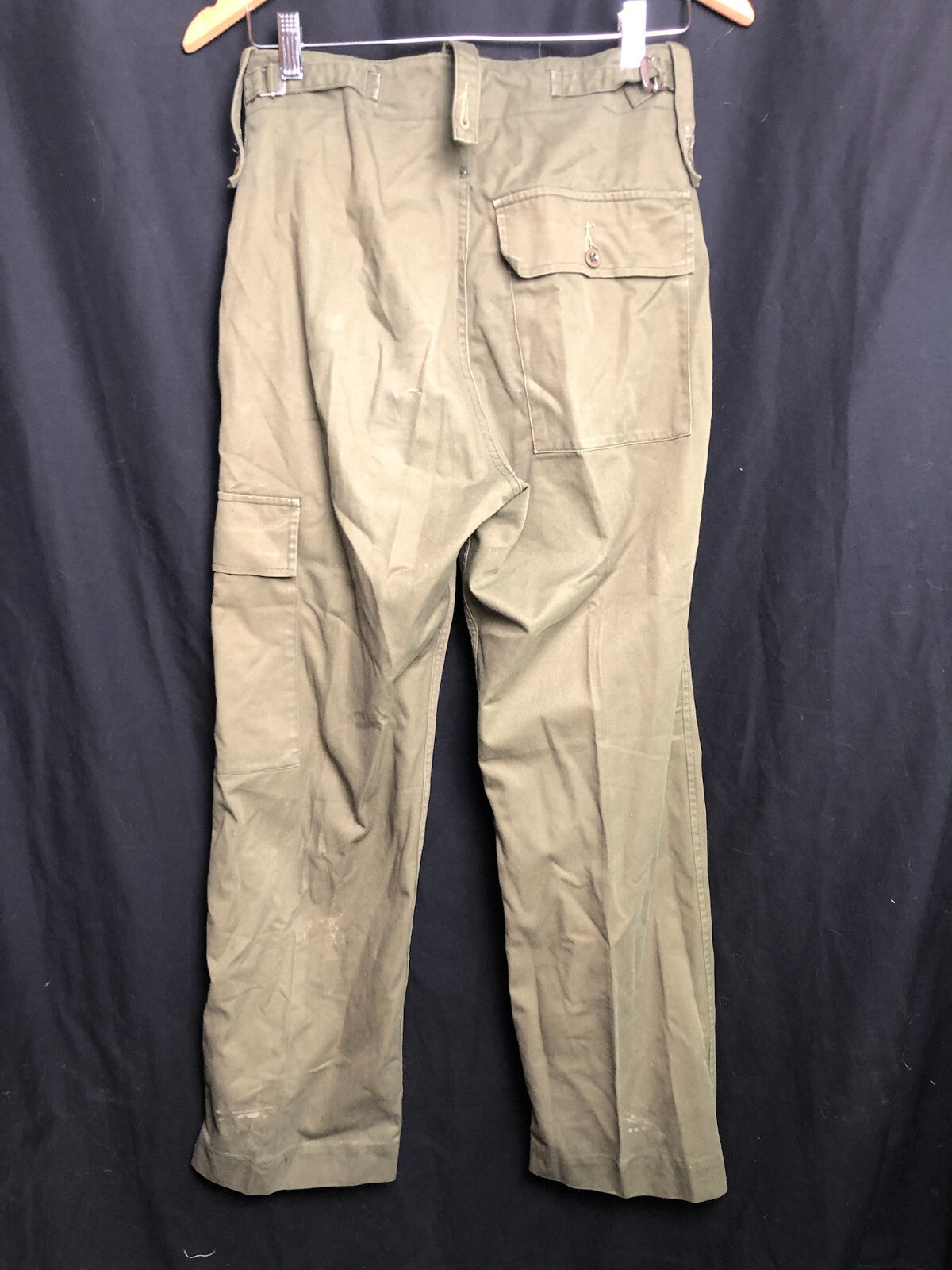 British Army OD Green Lightweight Combat Trousers - Size 28" Waist - The Militaria Shop