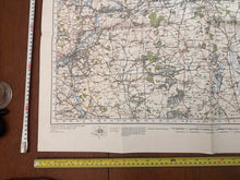 Load image into Gallery viewer, Original WW2 British Army GSGS OS Map of Great Britain - Doncaster - The Militaria Shop