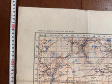 Charger l'image dans la galerie, Original WW2 British Army GSGS OS Map of England - Barnsley & Sheffield - The Militaria Shop