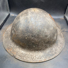 Load image into Gallery viewer, Original WW2 British Army Mk2 "Brodie" Combat Helmet - The Militaria Shop