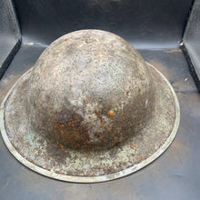 Load image into Gallery viewer, Original WW2 British Army Mk2 "Brodie" Combat Helmet - The Militaria Shop