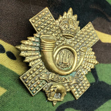 Load image into Gallery viewer, Original WW1 British Cap Badge - Highland Light Infantry - The Militaria Shop