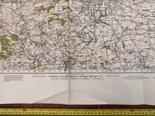 Charger l'image dans la galerie, Original WW2 British Army GSGS OS Map of Great Britain - Durham & Sunderland - The Militaria Shop