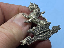 Load image into Gallery viewer, Original British Army WW1 7th Dragoon Guards Cap Badge - The Militaria Shop