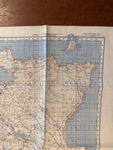 Load image into Gallery viewer, Original WW2 British Army GSGS Map of Scotland - Wick - The Militaria Shop