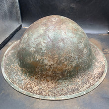 Load image into Gallery viewer, Original WW2 British Army Mk2 "Brodie" Combat Helmet - The Militaria Shop