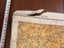 Load image into Gallery viewer, Original WW2 British Army RAF Navy Base Map of England - The Border of Scotland - The Militaria Shop