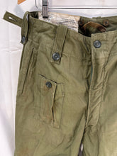 Load image into Gallery viewer, Genuine British Army 1960 Pattern Combat Trousers OD Green - Size 2 - 33" Waist - The Militaria Shop
