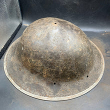 Load image into Gallery viewer, Original WW2 British Army Mk2 "Brodie" Combat Helmet - The Militaria Shop