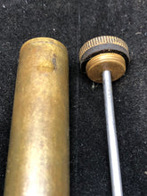 Load image into Gallery viewer, Original WW1 British Army SMLE Enfield Brass Oil Bottle - J.J.B Maker Marked - The Militaria Shop