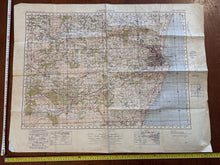 Load image into Gallery viewer, Original WW2 British Army OS Map of Scotland - Aberdeen - The Militaria Shop