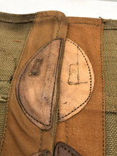 Load image into Gallery viewer, Original WW2 British Army 37 Pattern Despatch Riders High Sided Spats 1943 Dated - The Militaria Shop