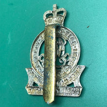 Load image into Gallery viewer, Genuine British Army Cap Badge - Queen Mary's Regiment Surrey Yeomanry - The Militaria Shop