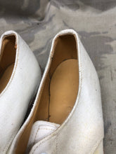 Load image into Gallery viewer, Genuine British Army Women's White Summer Shoes - WW2 Pattern - Size UK 3 M - The Militaria Shop
