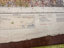 Load image into Gallery viewer, Original WW2 British Army RAF Navy Base Map of England - The Midlands Birmingham - The Militaria Shop