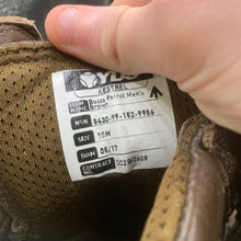 Load image into Gallery viewer, British Army Surplus Brown Leather YDS Combat Patrol Boots - Size UK 10 M - The Militaria Shop