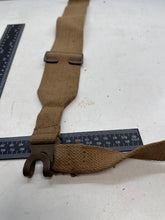 Load image into Gallery viewer, Original WW2 British Army 37 Pattern 1943 Dated L Strap - The Militaria Shop