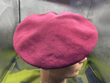 Load image into Gallery viewer, Original British Army Parachute Regiment / Airborne Forces Red Beret - Size 57 - The Militaria Shop