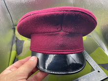 Charger l'image dans la galerie, Original British Army King's Royal Hussards Peaked Cap - 57cm - The Militaria Shop