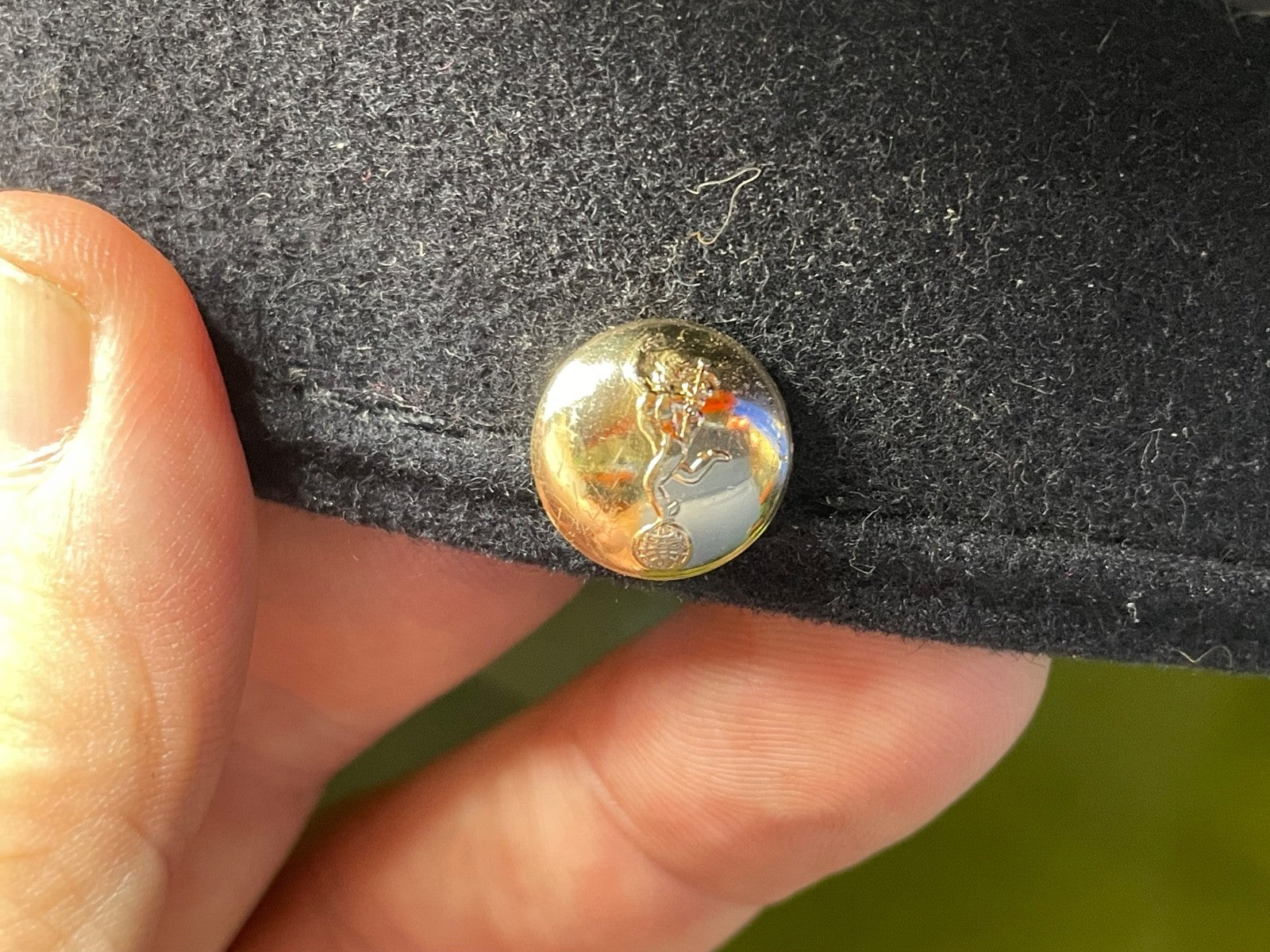 Original British Army Signal Corps Cap - Size 56cm - The Militaria Shop