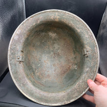 Load image into Gallery viewer, Original WW2 British Army Mk2 "Brodie" Combat Helmet - The Militaria Shop