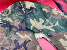 Load image into Gallery viewer, Original US Army M1 Camo Helmet Cover - Vietnam Found - Combat Worn - The Militaria Shop