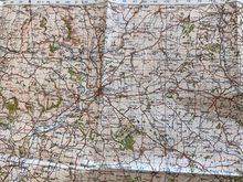 Load image into Gallery viewer, Original WW2 British Army OS Map of Great Britain - Debry - The Militaria Shop