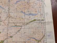 Lade das Bild in den Galerie-Viewer, Original WW2 British Army GSGS Map of Scotland - Loch Maree & Achnasheen - The Militaria Shop