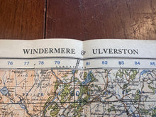 Load image into Gallery viewer, Original WW2 British Army GSGS Map of England & Wales - Windermere & Ulverston - The Militaria Shop