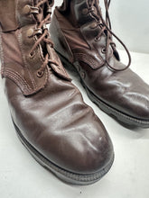 Load image into Gallery viewer, British Army Surplus Brown Leather Combat Boots - WP - Size UK 9 M - The Militaria Shop