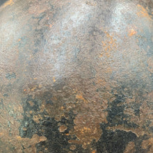 Load image into Gallery viewer, Original British Army WW2 Combat Steel Helmet - The Militaria Shop