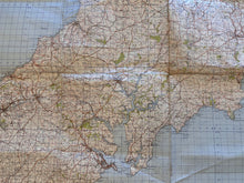 Load image into Gallery viewer, Original WW2 British Army GSGS OS Map Great Britain - Truro & St Austell - The Militaria Shop