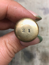 Load image into Gallery viewer, Original WW1 British Army SMLE Enfield Brass Oil Bottle - EFD Marked - The Militaria Shop