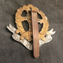 Load image into Gallery viewer, Original WW2 British Army Cap Badge - Middlesex Regiment - The Militaria Shop