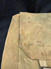 Load image into Gallery viewer, Original WW2 British Army 37 Pattern Large Pack & Strap - 1940 Dated - The Militaria Shop