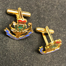 Load image into Gallery viewer, British Army Queen's Own Highlanders (Seaforth and Camerons) Cufflinks Set - The Militaria Shop