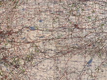 Lade das Bild in den Galerie-Viewer, Original WW2 British Army GSGS Map of Scotland - Falkirk & Motherwell - The Militaria Shop