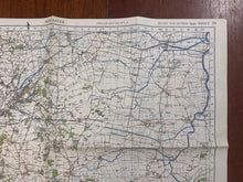 Load image into Gallery viewer, Original WW2 British Army GSGS OS Map of Great Britain - Doncaster - The Militaria Shop