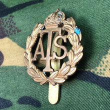 Load image into Gallery viewer, Original WW2 British Cap Badge - Auxiliary Territorial Service - The Militaria Shop